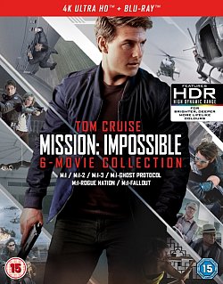 Mission: Impossible - The 6-movie Collection 2018 Blu-ray / 4K Ultra HD + Blu-ray - Volume.ro