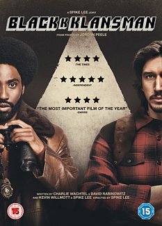 BlackkKlansman 2018 DVD