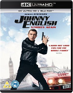 Johnny English Strikes Again 2018 Blu-ray / 4K Ultra HD + Blu-ray