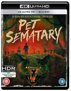 Pet Sematary 1989 Blu-ray / 4K Ultra HD (30th Anniversary Edition)