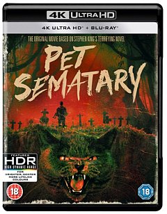 Pet Sematary 1989 Blu-ray / 4K Ultra HD (30th Anniversary Edition)