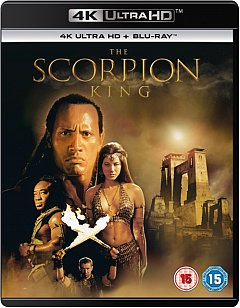 The Scorpion King 2002 Blu-ray / 4K Ultra HD + Blu-ray