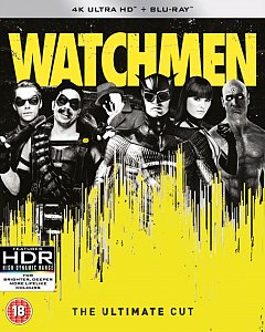 Watchmen: The Ultimate Cut 2009 Blu-ray / 4K Ultra HD + Blu-ray