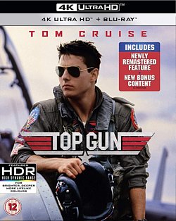Top Gun 1986 Blu-ray / 4K Ultra HD + Blu-ray - Volume.ro