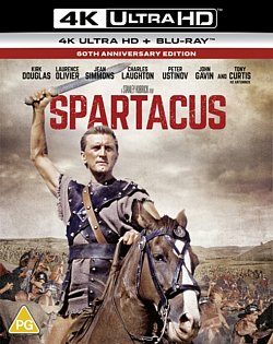 Spartacus 1960 Blu-ray / 4K Steel Book (60th Anniversary) - Volume.ro