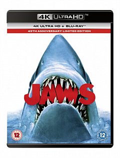 Jaws 1975 Blu-ray / 4K Ultra HD + Blu-ray