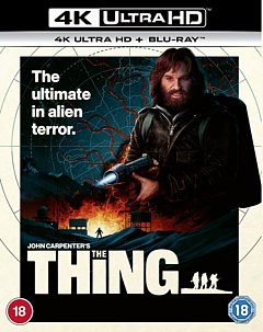 The Thing 1982 Blu-ray / 4K Ultra HD + Blu-ray