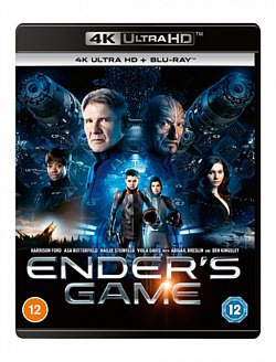 Ender's Game 2013 Blu-ray / 4K Ultra HD + Blu-ray - Volume.ro