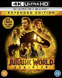 Jurassic World: Dominion 2022 Blu-ray / 4K Ultra HD + Blu-ray