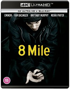 8 Mile 2002 Blu-ray / 4K Ultra HD + Blu-ray