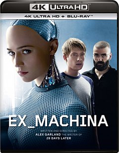 Ex Machina 2014 Blu-ray / 4K Ultra HD + Blu-ray