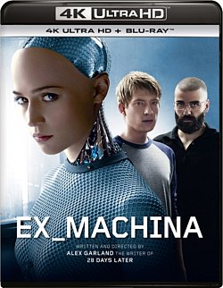 Ex Machina 2014 Blu-ray / 4K Ultra HD + Blu-ray - Volume.ro