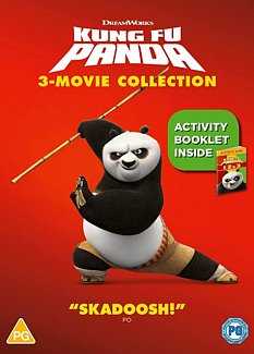 Kung Fu Panda: 3-movie Collection  DVD / with Activity Book