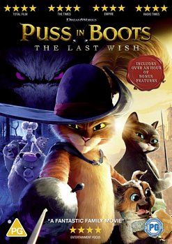 Puss in Boots: The Last Wish 2022 DVD - Volume.ro