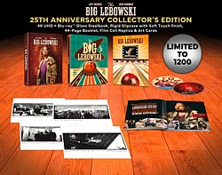 The Big Lebowski 1998 Blu-ray / 4K Ultra HD + Blu-ray (25th Anniversary Collector's Steelbook) - Volume.ro