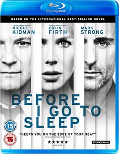 Before I Go to Sleep 2014 Blu-ray