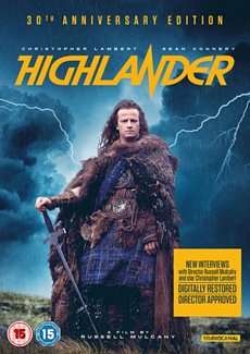 Highlander 1986 DVD / 30th Anniversary Edition