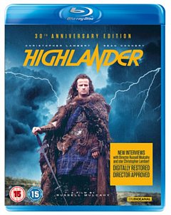 Highlander 1986 Blu-ray / 30th Anniversary Edition