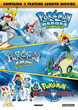 Pokémon - Triple Movie Collection 2004 DVD / Box Set (Slimline Version) - Volume.ro