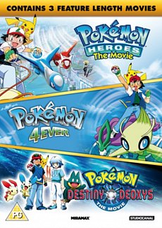 Pokémon - Triple Movie Collection 2004 DVD / Box Set (Slimline Version)