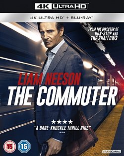 The Commuter 2018 Blu-ray / 4K Ultra HD + Blu-ray - Volume.ro
