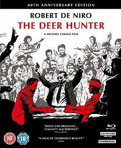 The Deer Hunter 1978 Blu-ray / 4K Ultra HD + Blu-ray + CD (40th Anniversary Collector's Edition) - Volume.ro
