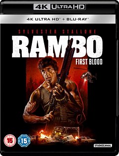 First Blood 1982 Blu-ray / 4K Ultra HD + Blu-ray