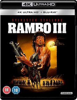 Rambo III 1988 Blu-ray / 4K Ultra HD + Blu-ray - Volume.ro