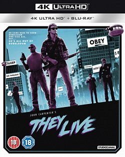 They Live 1988 Blu-ray / 4K Ultra HD + Blu-ray (Boxset) - Volume.ro