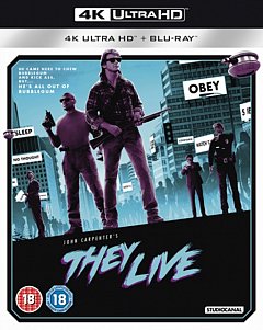 They Live 1988 Blu-ray / 4K Ultra HD + Blu-ray (Boxset)