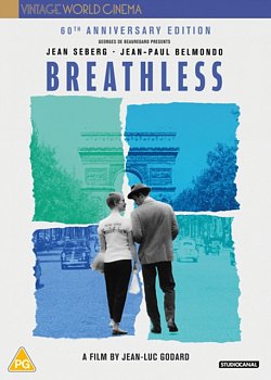 Breathless 1960 DVD / 60th Anniversary Edition - Volume.ro