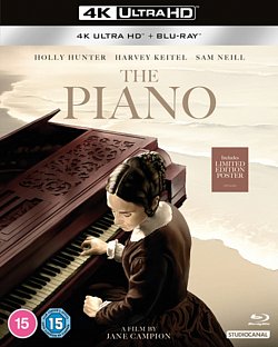 The Piano 1993 Blu-ray / 4K Ultra HD + Blu-ray - Volume.ro