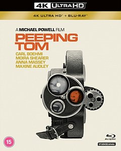 Peeping Tom 1960 Blu-ray / 4K Ultra HD + Blu-ray (Restored)