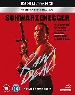 Raw Deal 1986 Blu-ray / 4K Ultra HD + Blu-ray (Restored) - Volume.ro