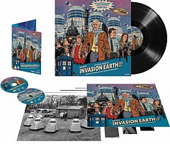 Daleks' Invasion Earth 2150 A.D. 1966 Blu-ray / 4K Ultra HD + Blu-ray + 12" Vinyl (Collector's Edition)