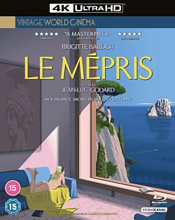 Le Mépris 1963 Blu-ray / 4K Ultra HD + Blu-ray (60th Anniversary) - Volume.ro