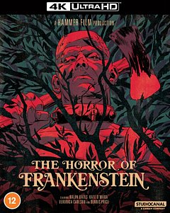 The Horror of Frankenstein 1970 Blu-ray / 4K Ultra HD (Restored)