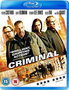 Criminal 2016 Blu-ray