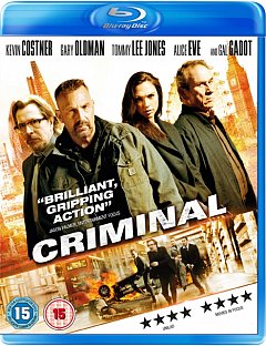 Criminal 2016 Blu-ray