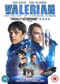 Valerian and the City of a Thousand Planets 2016 DVD