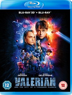 Valerian and the City of a Thousand Planets 2016 Blu-ray / 3D Edition with 2D Edition - Volume.ro