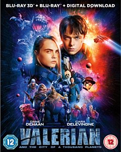 Valerian and the City of a Thousand Planets 2016 Blu-ray / 3D Edition with 2D Edition + Digital Download