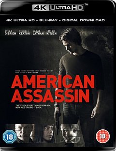 American Assassin 2017 Blu-ray / 4K Ultra HD + Blu-ray + Digital Download