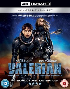 Valerian and the City of a Thousand Planets 2016 Blu-ray / 4K Ultra HD + Blu-ray