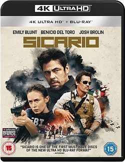 Sicario 2015 Blu-ray / 4K Ultra HD + Blu-ray - Volume.ro