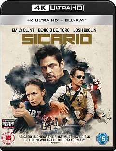 Sicario 2015 Blu-ray / 4K Ultra HD + Blu-ray