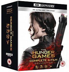 The Hunger Games: Complete 4-film Collection 2015 Blu-ray / 4K Ultra HD + Blu-ray
