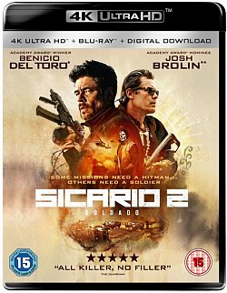Sicario 2 - Soldado 2018 Blu-ray / 4K Ultra HD + Blu-ray + Digital Download - Volume.ro