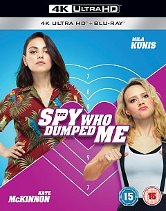 The Spy Who Dumped Me 2018 Blu-ray / 4K Ultra HD + Blu-ray