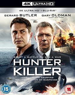Hunter Killer 2018 Blu-ray / 4K Ultra HD + Blu-ray - Volume.ro